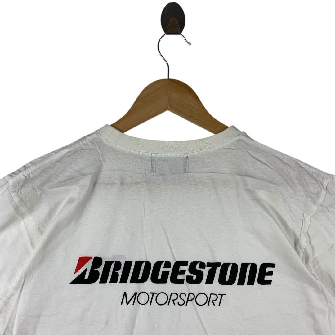 Japanese Brand Vintage BRIDGESTONE motorsport racing tee Size US S / EU 44-46 / 1 - 9 Thumbnail