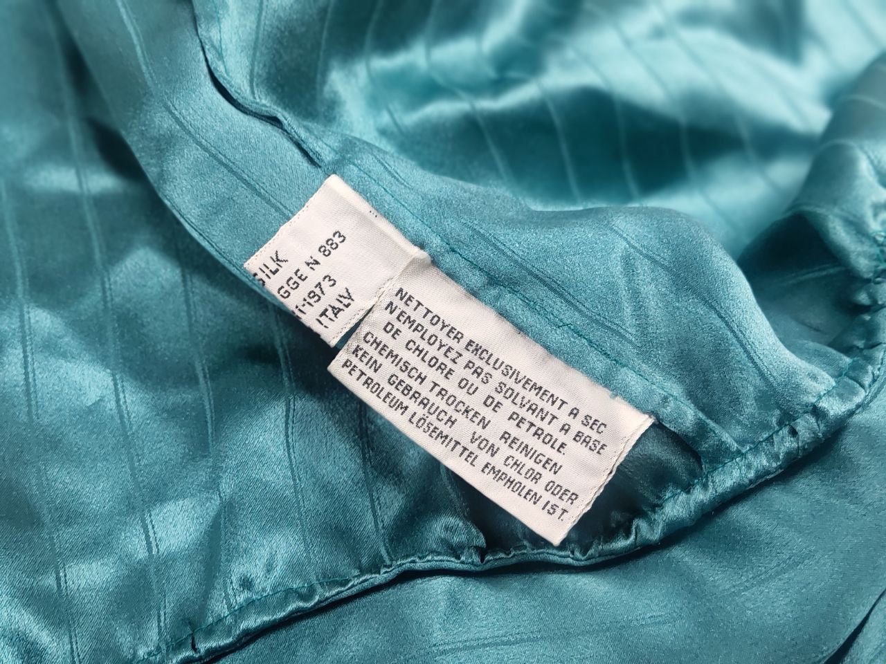Dior Rare Vintage Christian Dior tricots et coordonnées silk suit Size L / US 10 / IT 46 - 19 Thumbnail