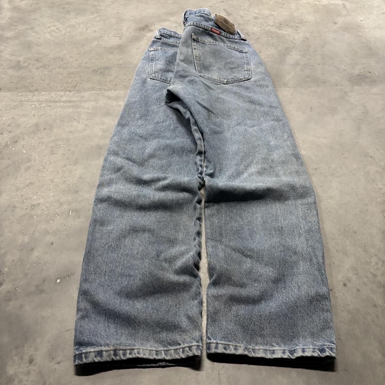 Japanese Brand × Vintage Crazy Vintage Y2K/2000s Grunge Medium Wash Essential Denim Jeans! Size US 32 / EU 48 - 4 Thumbnail