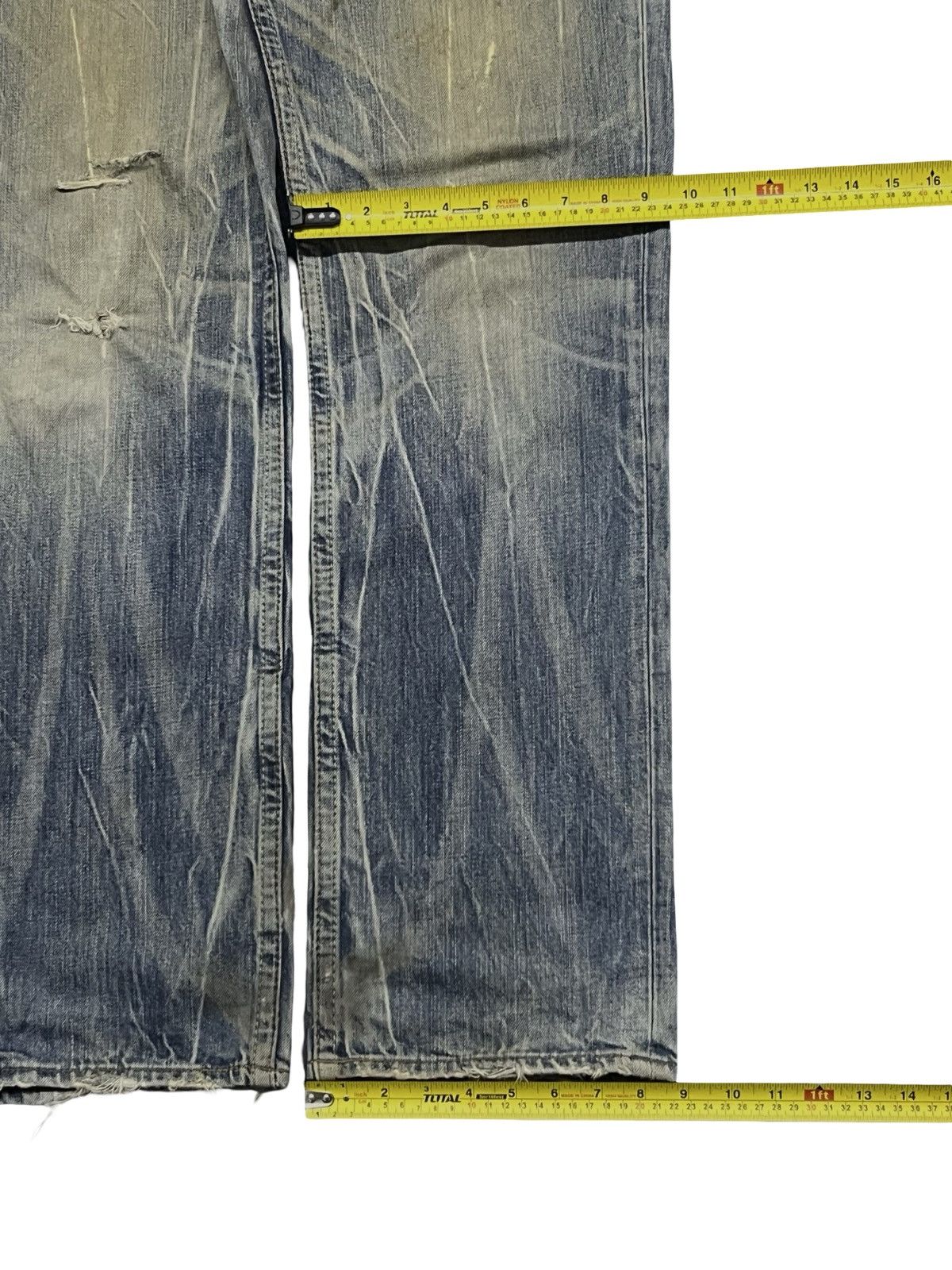 Levi's Vintage 00s Levi’s 502 Y2K Japanese Market Denim - W35 Size US 35 - 20 Thumbnail