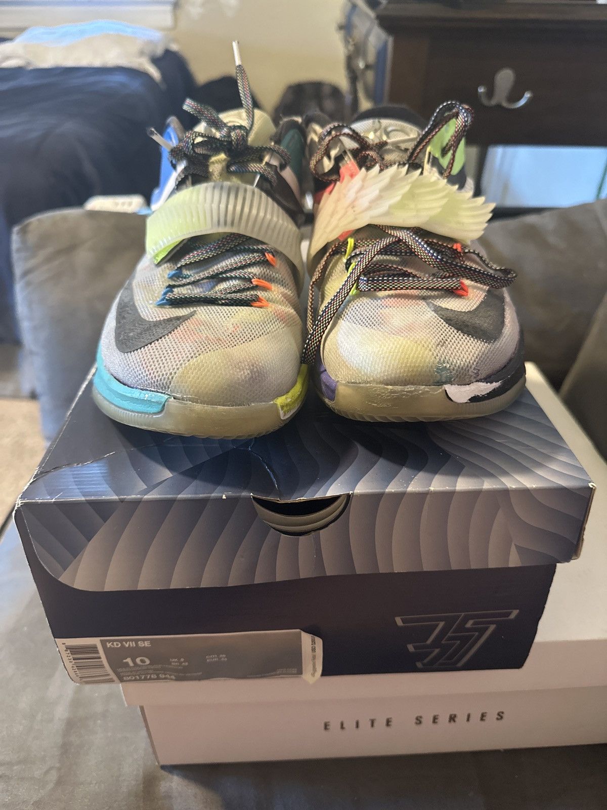 Nike KD 7 “What The” Size US 10 / EU 43 - 6 Thumbnail