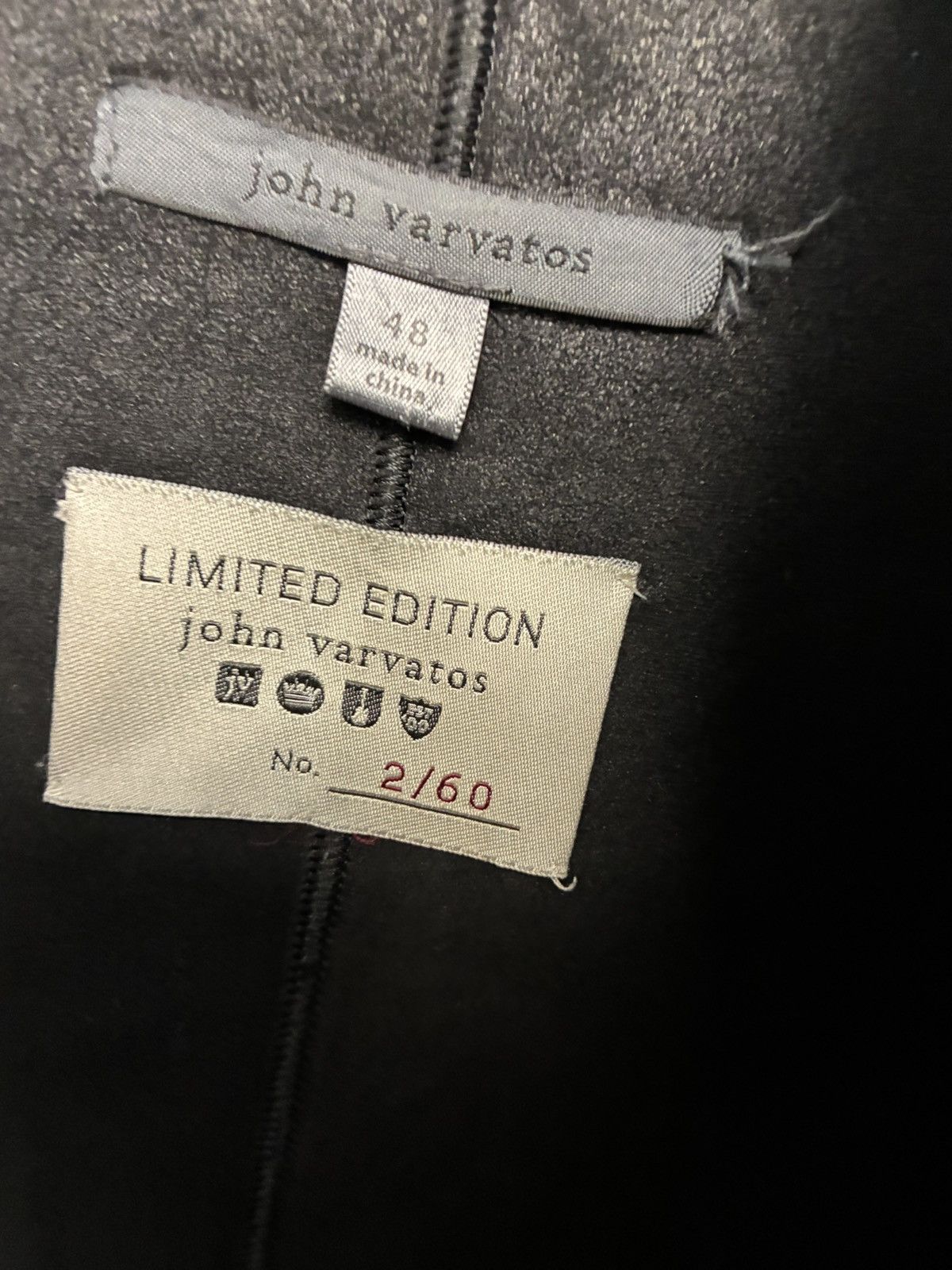 John Varvatos Exposed Shearling coat EU48 USA38. Size US M / EU 48-50 / 2 - 4 Thumbnail