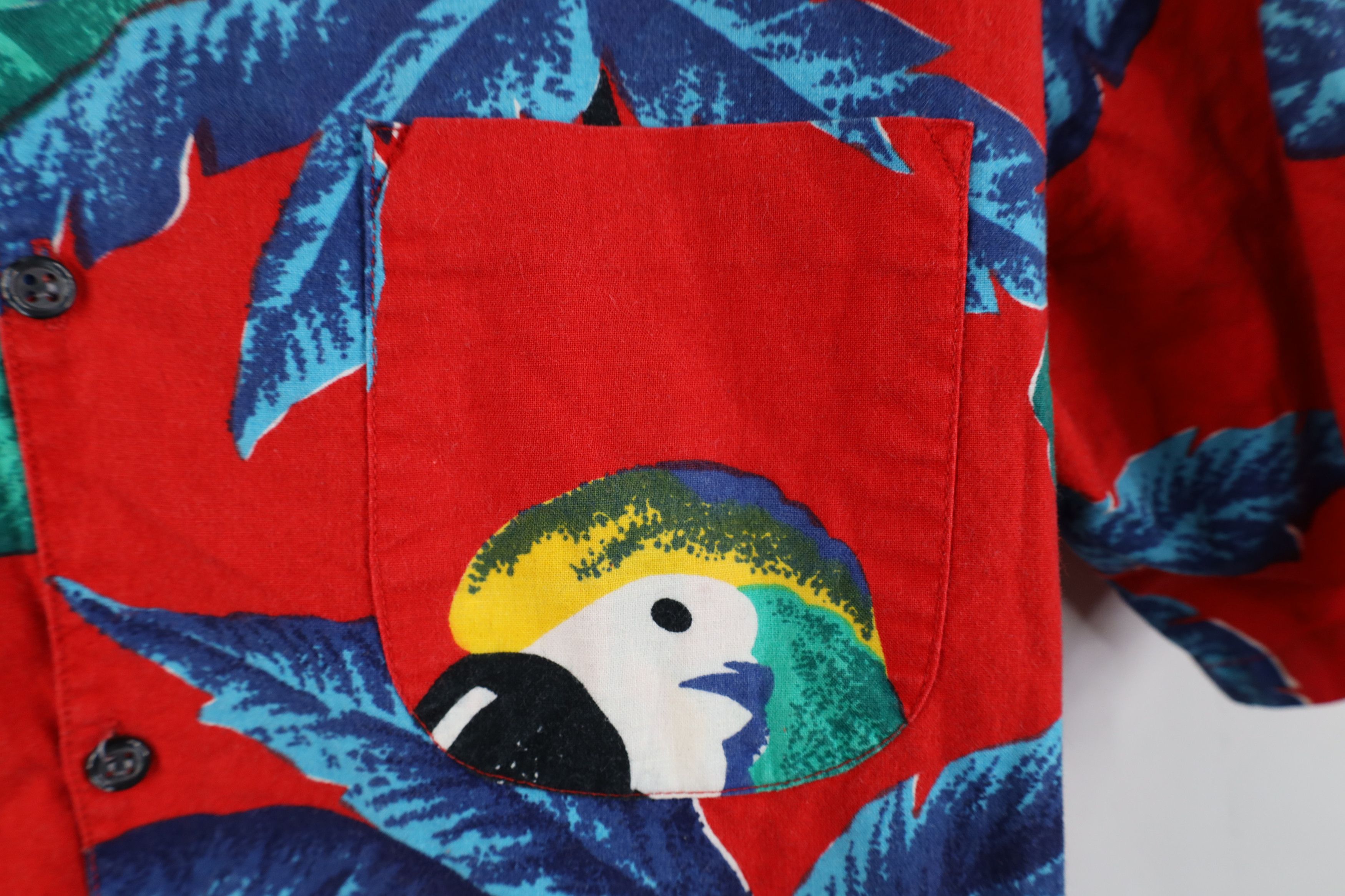 Vintage Vintage 90s Streetwear PI Tom Selleck Hawaiian Button Shirt Size US XL / EU 56 / 4 - 4 Thumbnail