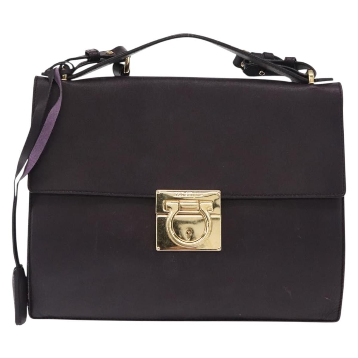 Salvatore Ferragamo Salvatore Ferragamo Gancini Shoulder Bag Leather Size ONE SIZE - 1 Thumbnail