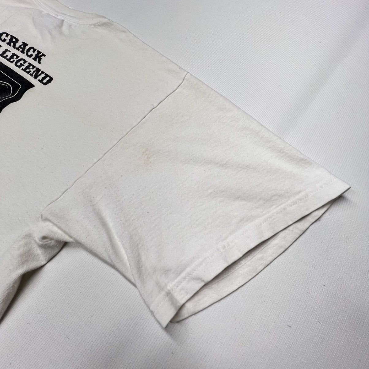 Vintage Jack Daniels Tee Shirt White Crack The Legend Safe Whiskey Size US XL / EU 56 / 4 - 21 Thumbnail