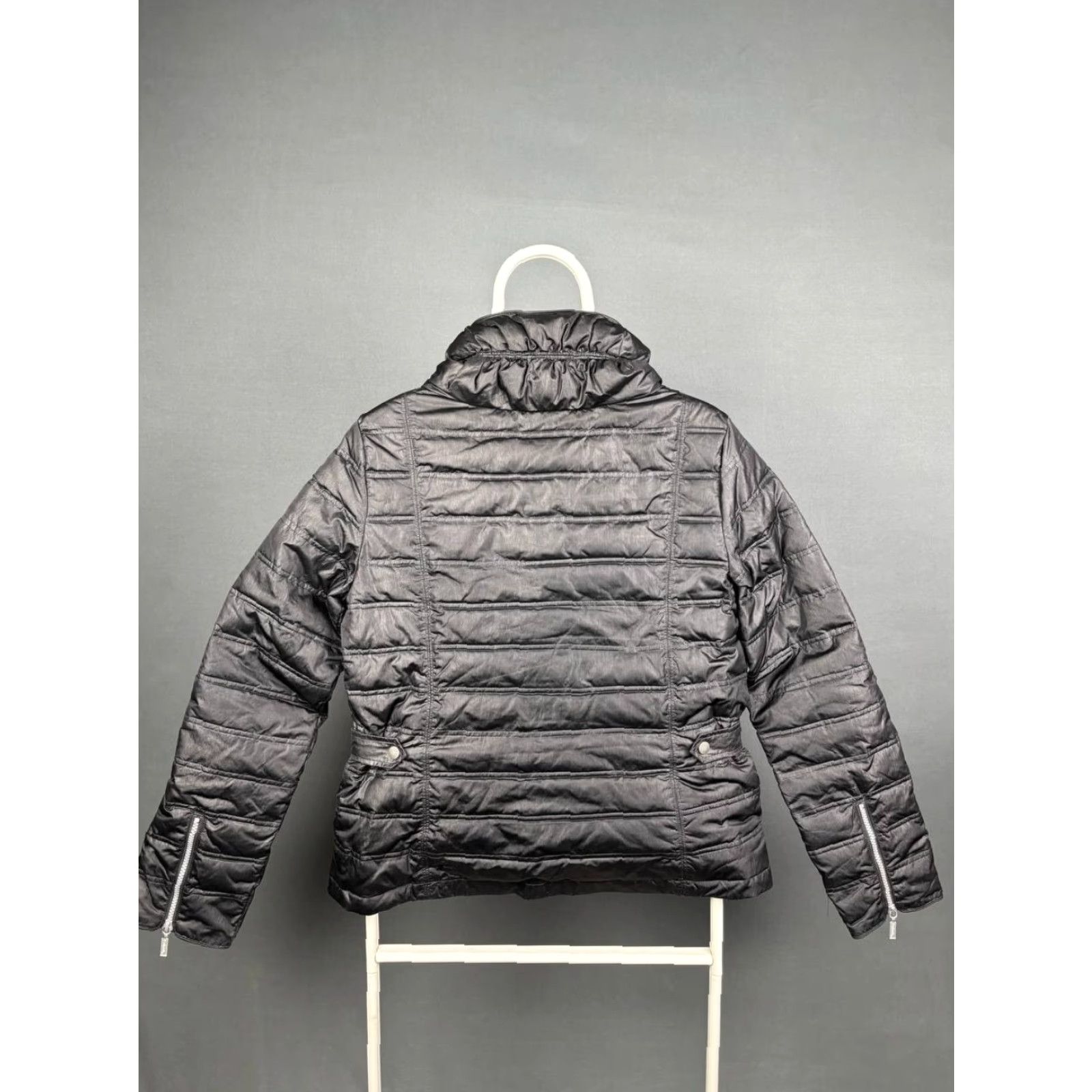 Barbour Barbour Barbour Fibre Down Quilted Puffer Jacket Women Regular Size 8 Black Quilted Barbour Puffer Coat 90s Theme Mens Womens Girls Boys Size M / US 6-8 / IT 42-44 - 2 Thumbnail