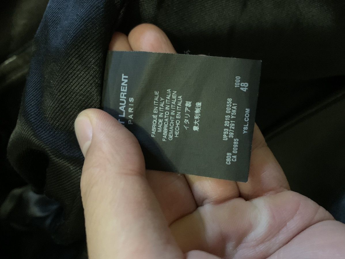 Saint Laurent Paris Saint Laurent 2015FW Black hardware Lambskin L01 Size US M / EU 48-50 / 2 - 12 Thumbnail