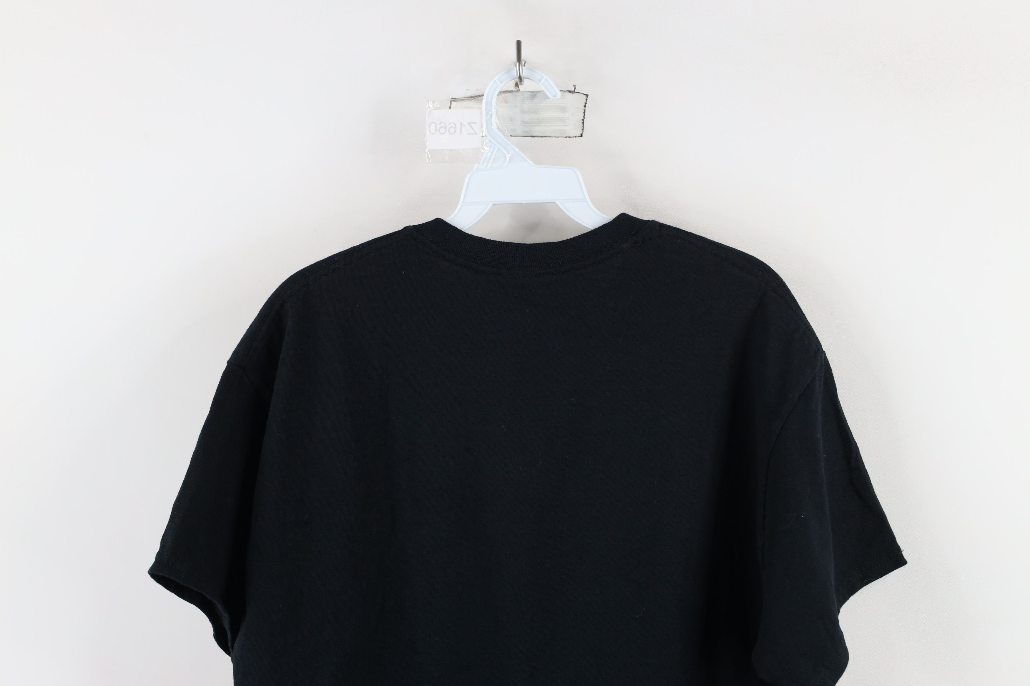 Vintage Vintage 90s Streetwear Short Sleeve T-Shirt Black Cotton Size US L / EU 52-54 / 3 - 10 Thumbnail