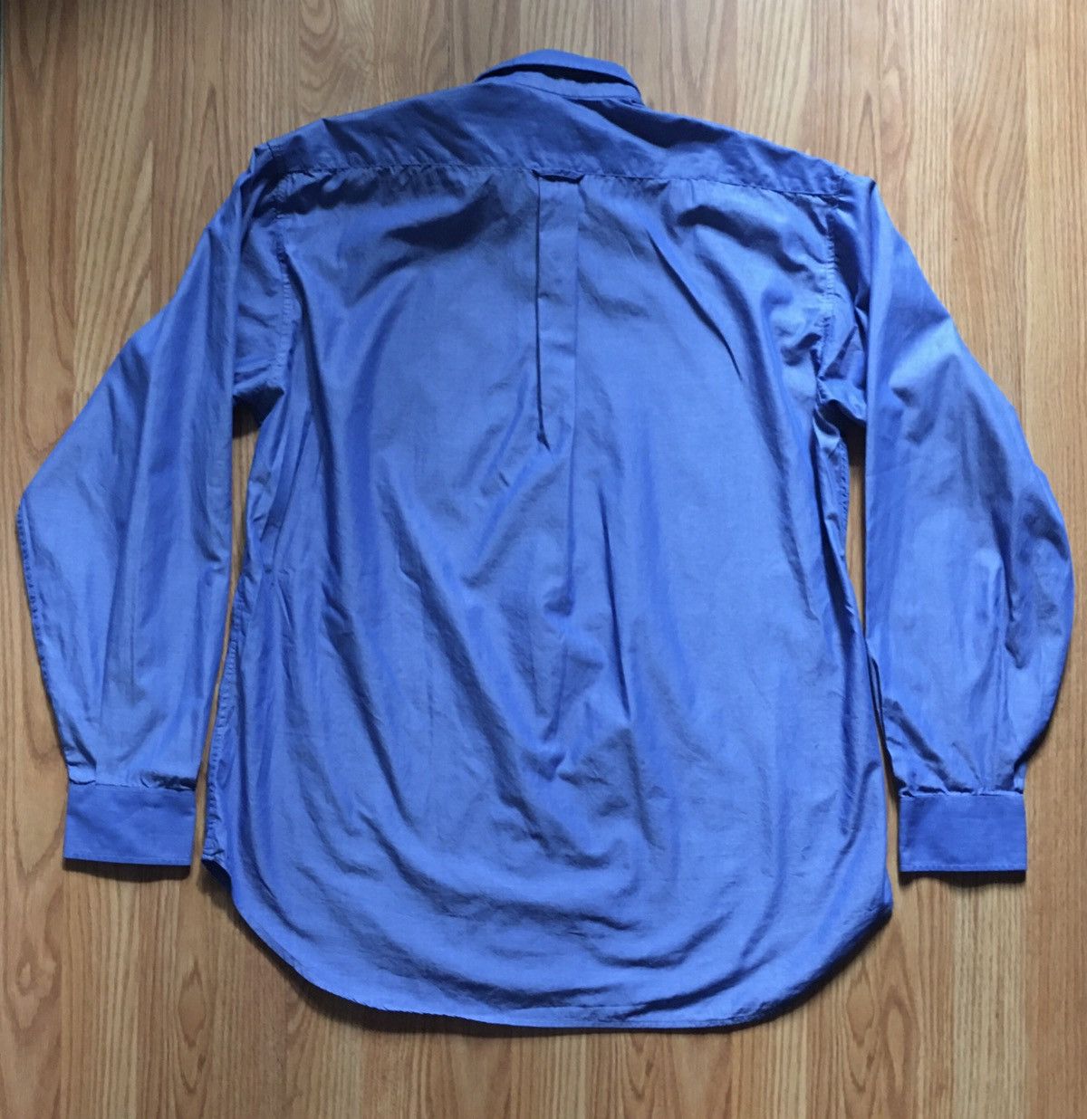 Burberry Burberrys Blue Cotton Elegant Shirt Size 15.5 / 39 Size 40S - 3 Thumbnail