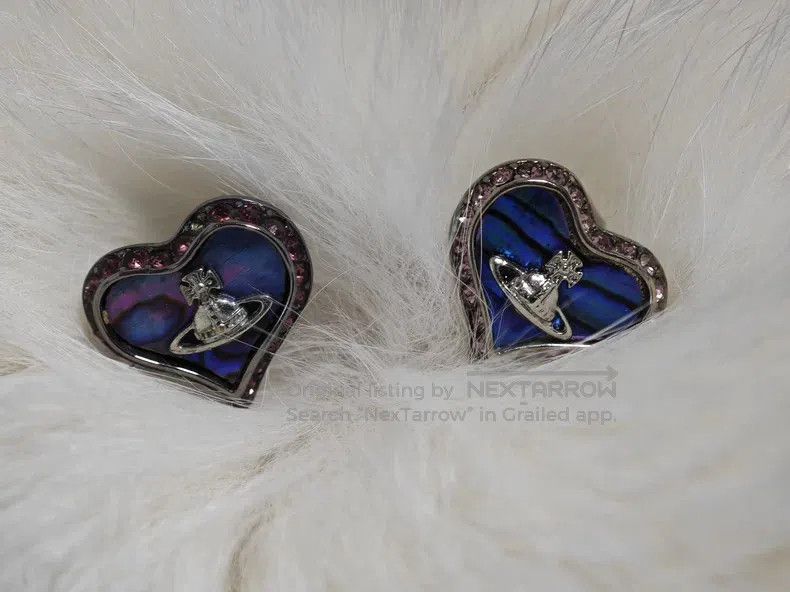 Vivienne Westwood Vivienne Westwood Pink and blue earrings Size ONE SIZE - 1 Thumbnail