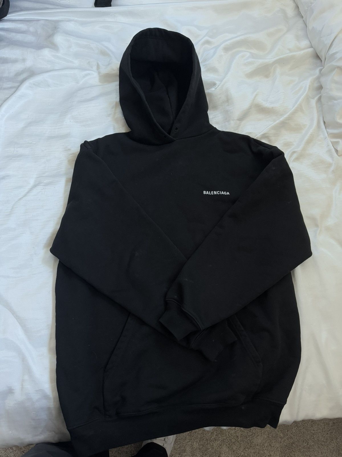 Balenciaga Balenciaga logo hoodie Size US M / EU 48-50 / 2 - 2 Thumbnail