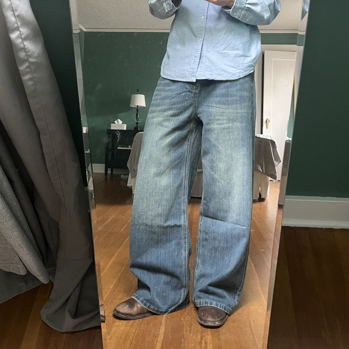 n*p様 supreme baggy jean 32 Supreme Baggy Jeans | Grailed