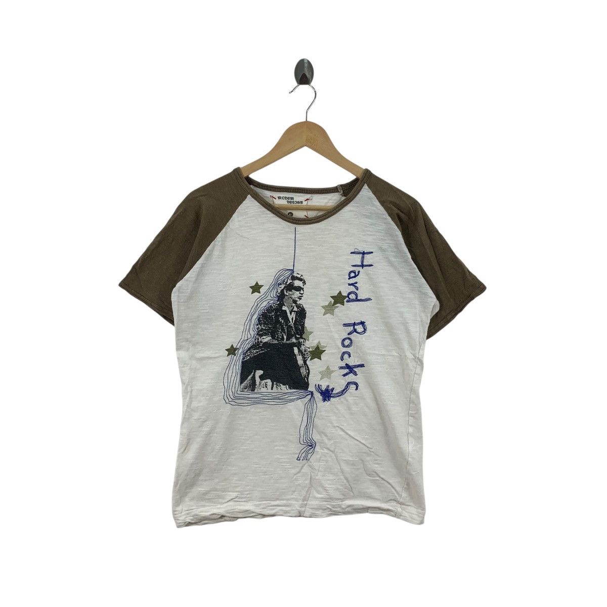 Other HIDDEN DESIGN JAPAN Hard Rocks Punk Raglan Tee Shirt Top Size M / US 6-8 / IT 42-44 - 1 Thumbnail