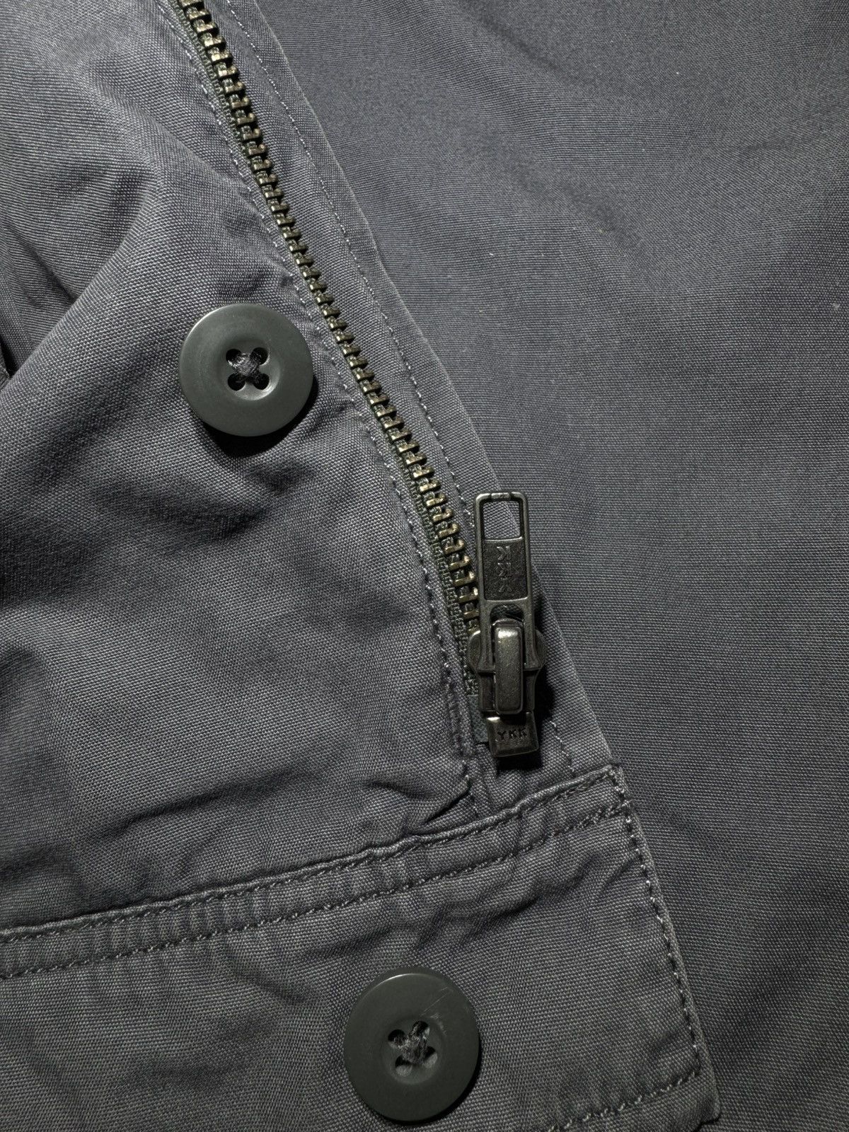 Patagonia × Vintage Patagonia Vintage Outdoor Overshot Grey Military Jacket Size US L / EU 52-54 / 3 - 9 Thumbnail