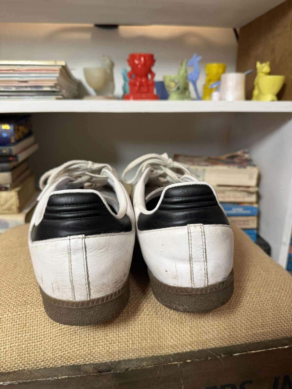 Adidas Adidas Samba White Sneakers 12 Size US 12 / EU 45 - 4 Thumbnail