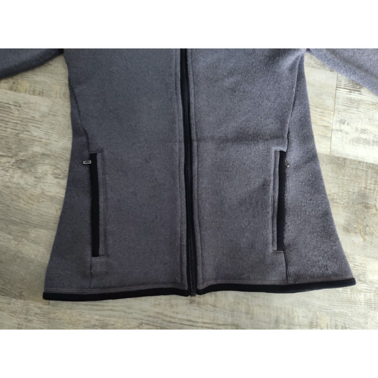 Patagonia Patagonia Hoodie Jacket Women XS Regular Gray Solid Full Zip Hooded Jacket, Better Sweater, Outdoor, Vintage No, Fleece, Polyester, Logo, 90s? Size XS / US 0-2 / IT 36-38 - 6 Thumbnail