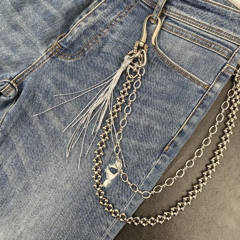 Japanese Brand × Jewelry Punk Buckle Stainless Steel Pants Chain Size ONE SIZE - 3 Thumbnail