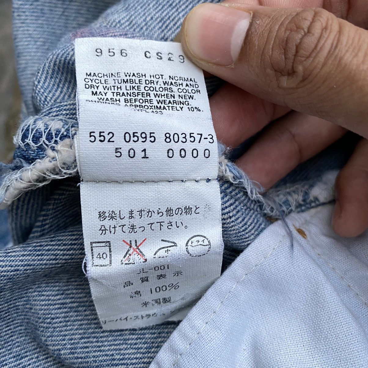 Levi's HARD TO FIND🔥🔥Vintage 90s Levis 501 Grunge Style Size 28" / US 6 / IT 42 - 4 Thumbnail
