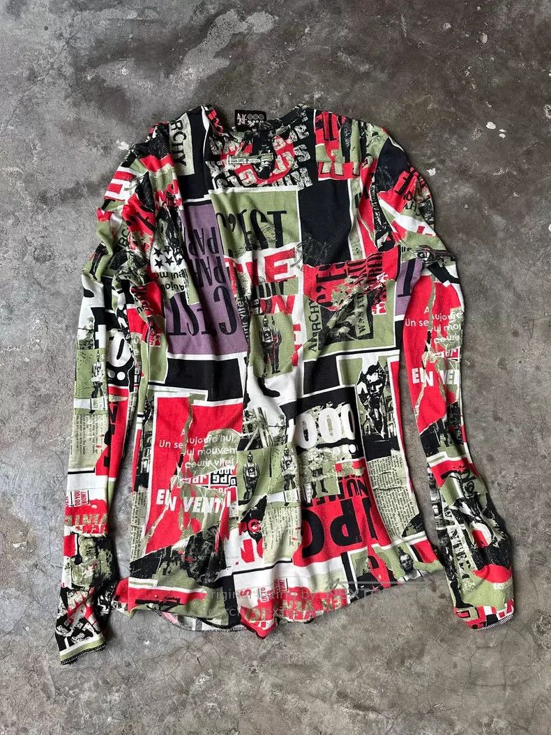 Jean Paul Gaultier Jean Paul Gaultier size F Long sleeve, top Size US M / EU 48-50 / 2 - 7 Thumbnail