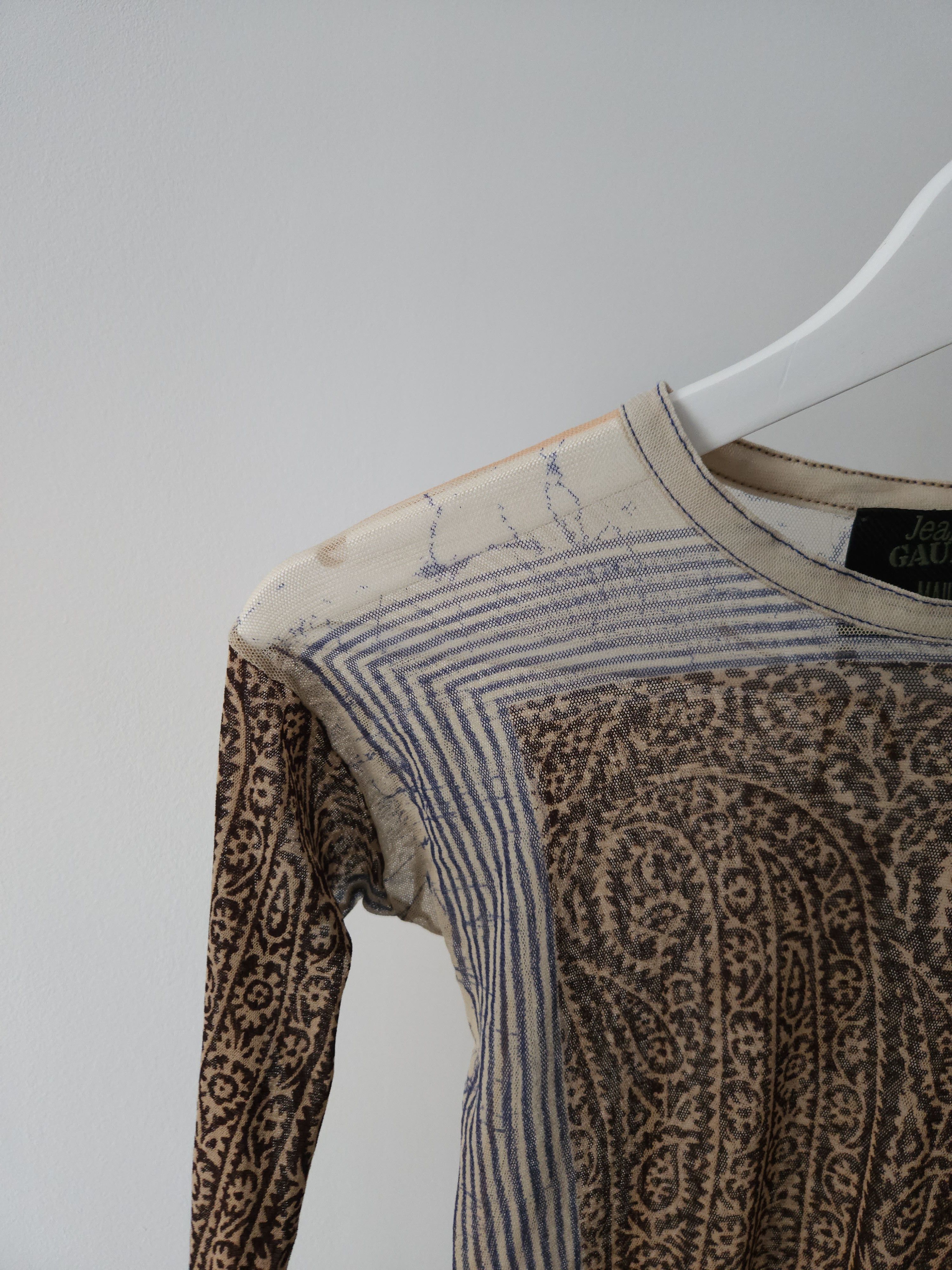 Jean Paul Gaultier RARE archive Jean Paul Gaultier mesh top Size M / US 6-8 / IT 42-44 - 7 Thumbnail