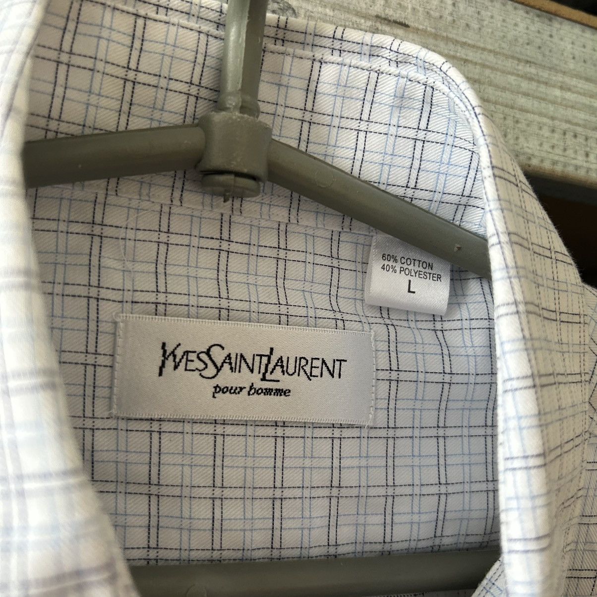 Yves Saint Laurent Luxury Yves Saint Laurent Small Logo Basic designer shirt Size US L / EU 52-54 / 3 - 5 Thumbnail