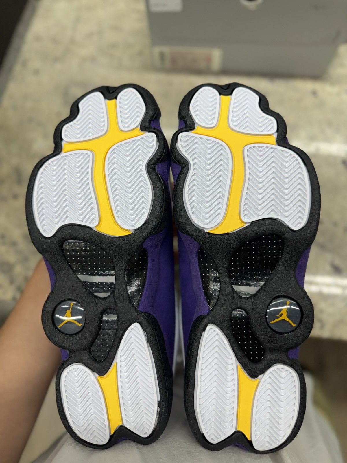 Jordan Brand Jordan 13 Retro Lakers Size US 10 / EU 43 - 5 Thumbnail