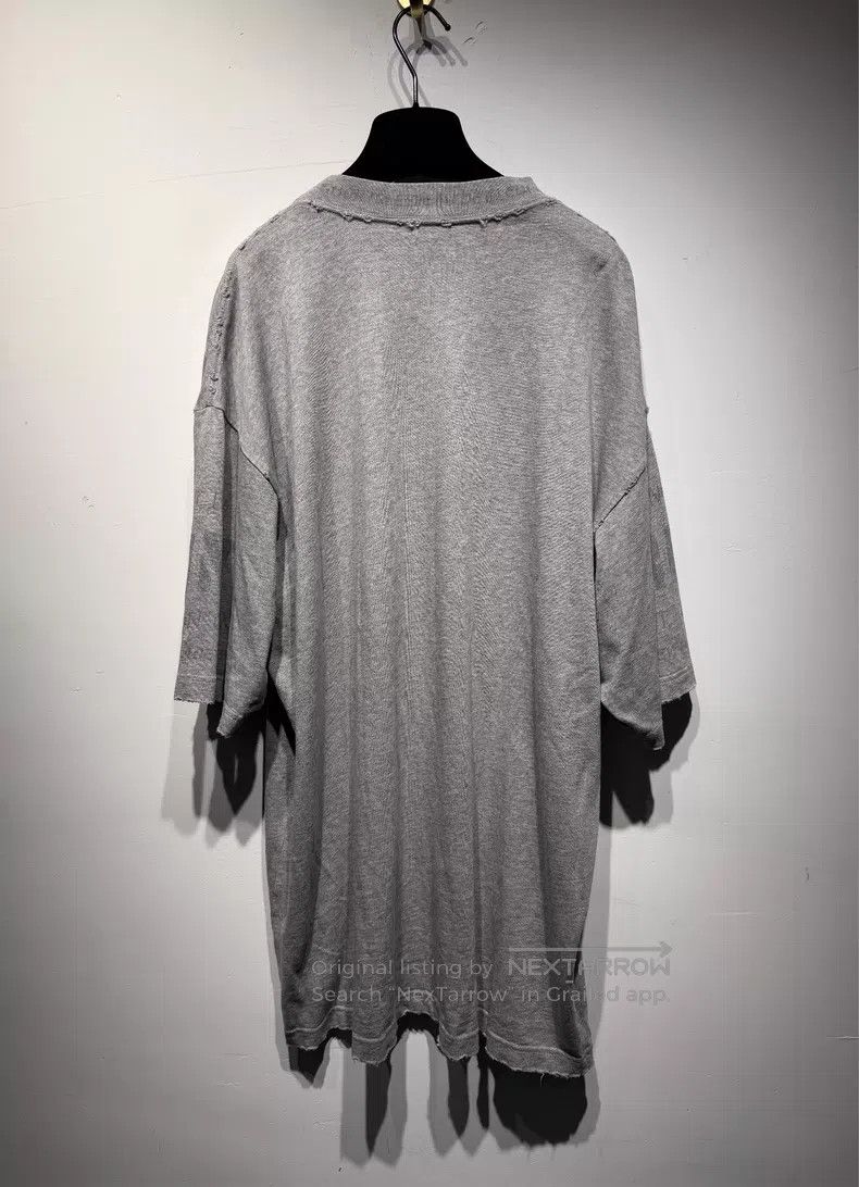 Balenciaga Balenciaga Gray Letter Logo Printed Short Sleeve Size US S / EU 44-46 / 1 - 2 Thumbnail