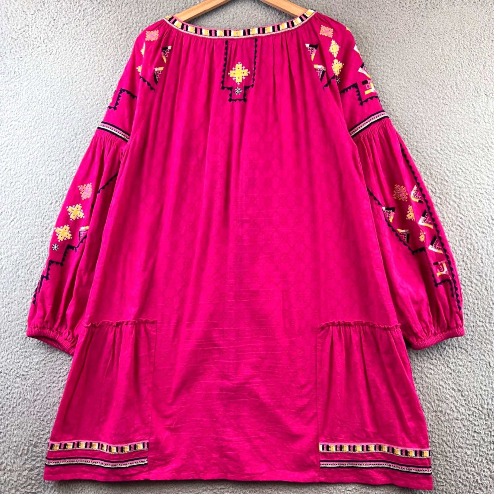 sundance embroidered dress Rhythm Sundance Floral Mini Dress Natural – SantoLoco Hawaii main image 0
