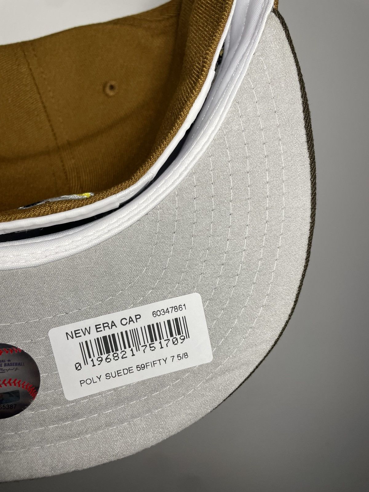 New Era Sz. 7 5/8 MLB Pittsburgh Pirates Fitted Bourbon & Suede Size ONE SIZE - 10 Thumbnail