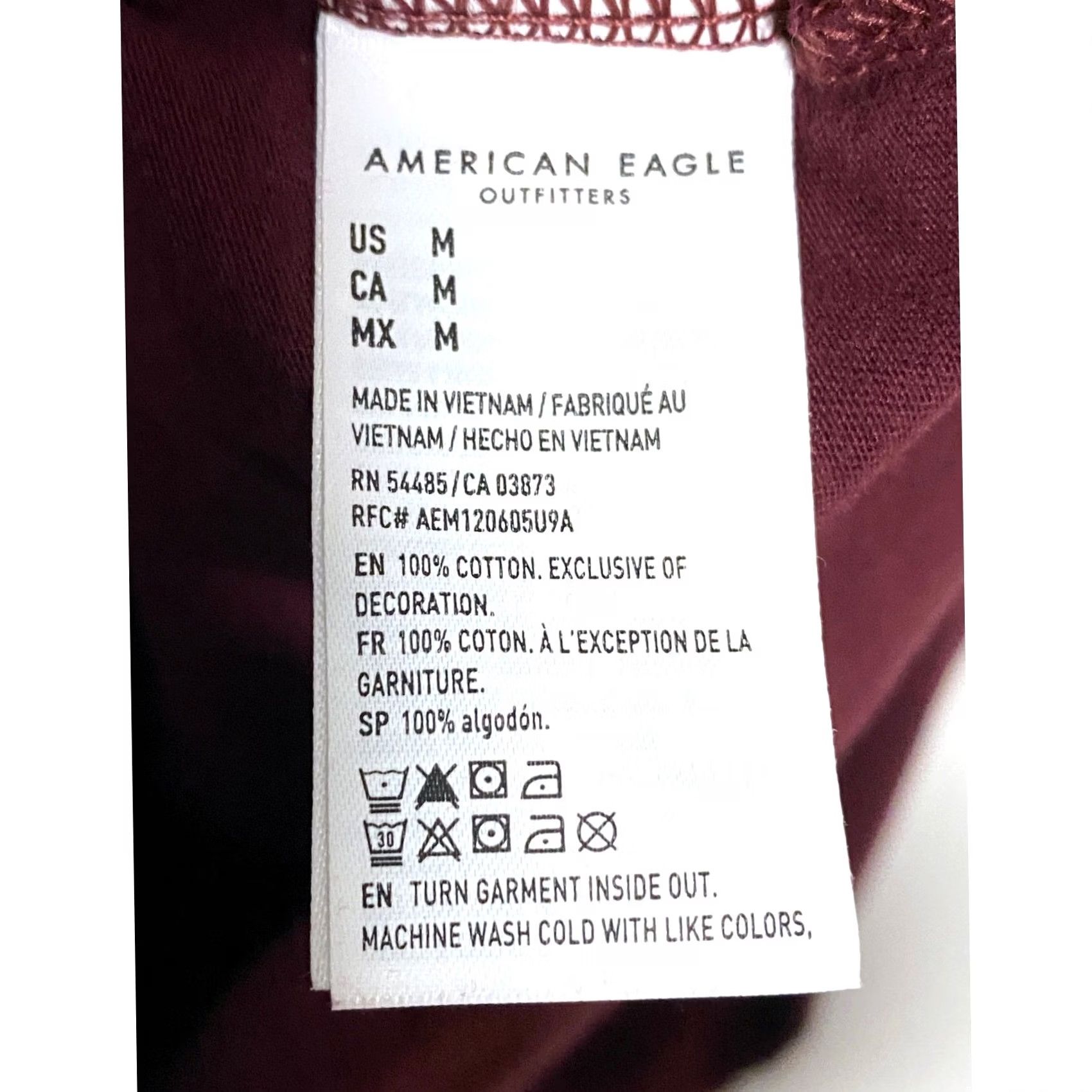 American Eagle Outfitters VINTAGE American Eagle Hoodie Sweatshirt Mens M Red Cozy Comfort NWT Size US M / EU 48-50 / 2 - 8 Thumbnail