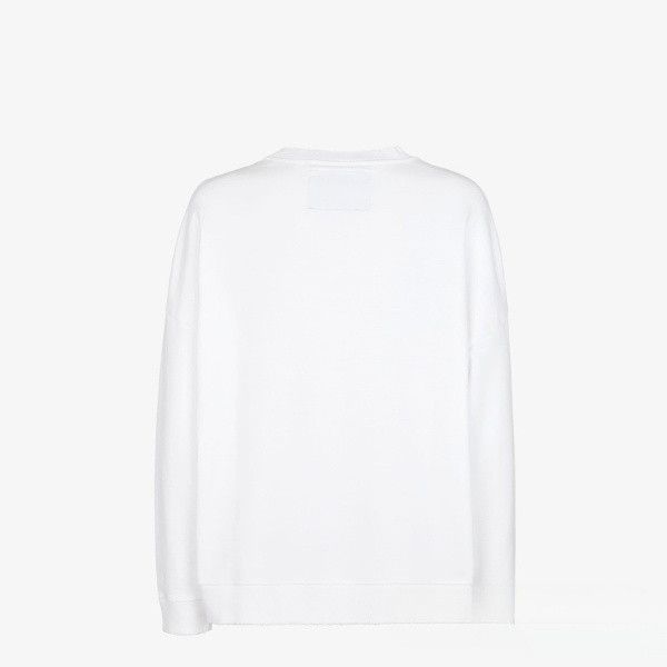Fendi o1w1db10724 Sweatshirt in White Size US M / EU 48-50 / 2 - 2 Thumbnail