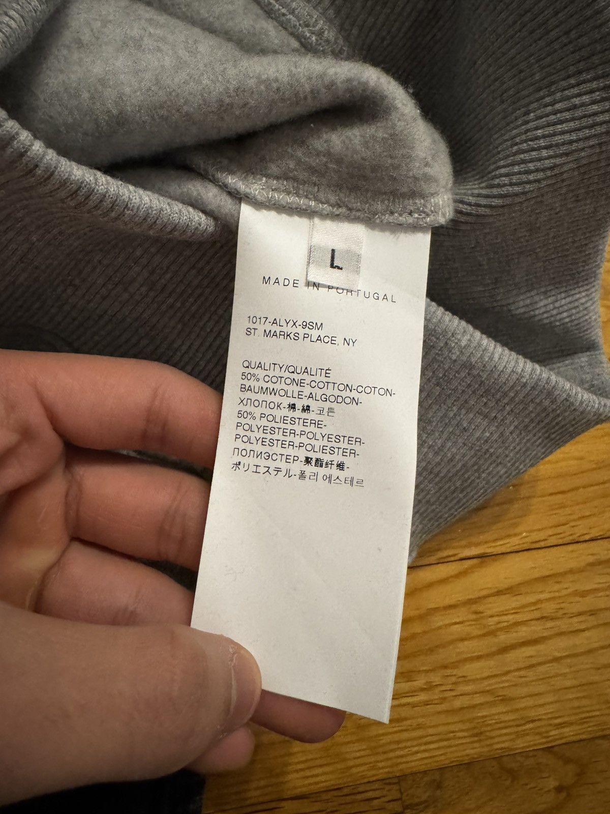 1017 ALYX 9SM 1017 Alyx Logo Hoodie Size US L / EU 52-54 / 3 - 7 Thumbnail