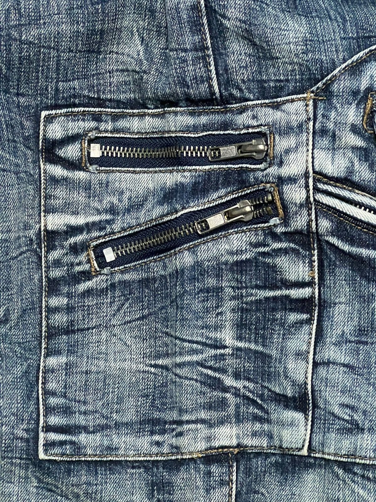 semanticdesign Vintage Semantic Design Multi-Pocket Cargo - Thunder Flared Size US 31 - 17 Thumbnail