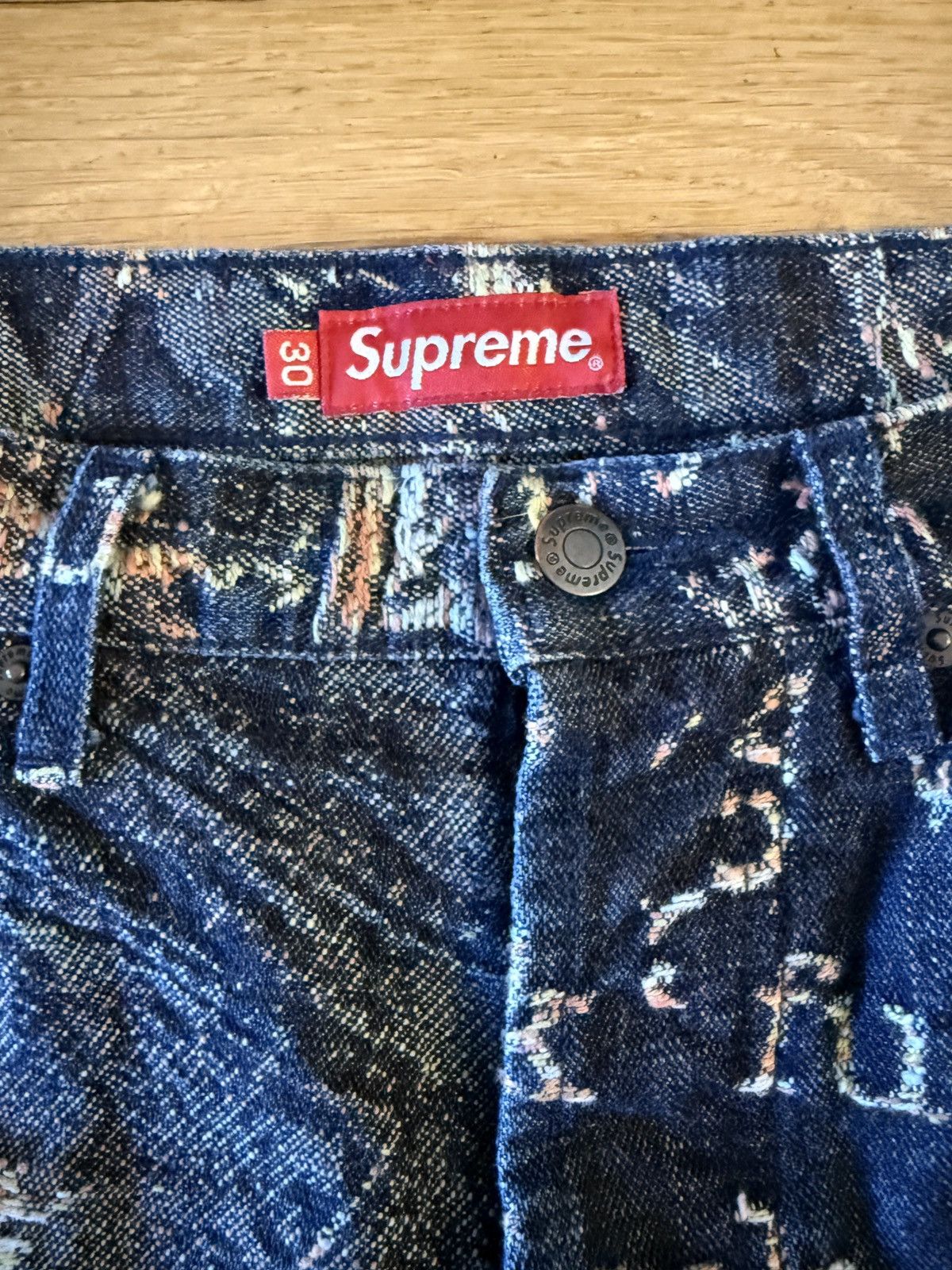 Supreme Supreme Archive Denim Blue size 30 Size US 30 / EU 46 - 3 Thumbnail