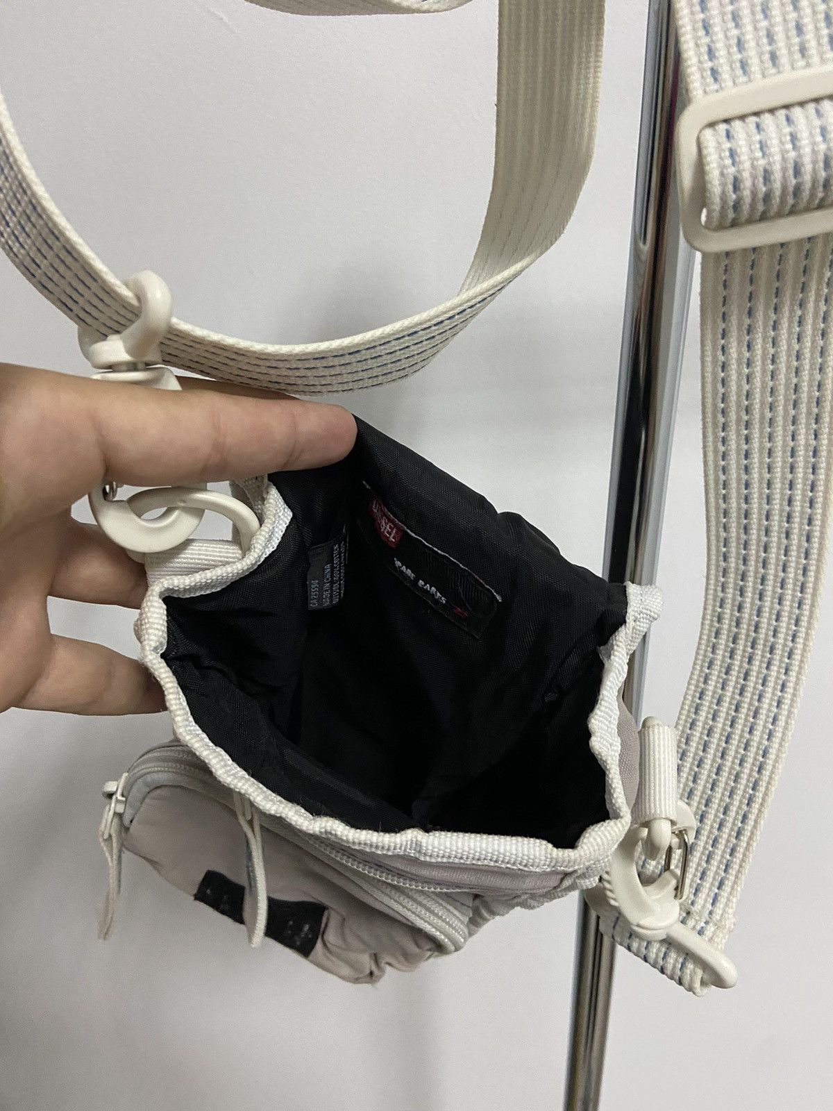 Diesel × Vintage Diesel Vintage Shoulder Bag Messenger Y2K Style Small Logo Size ONE SIZE - 5 Thumbnail