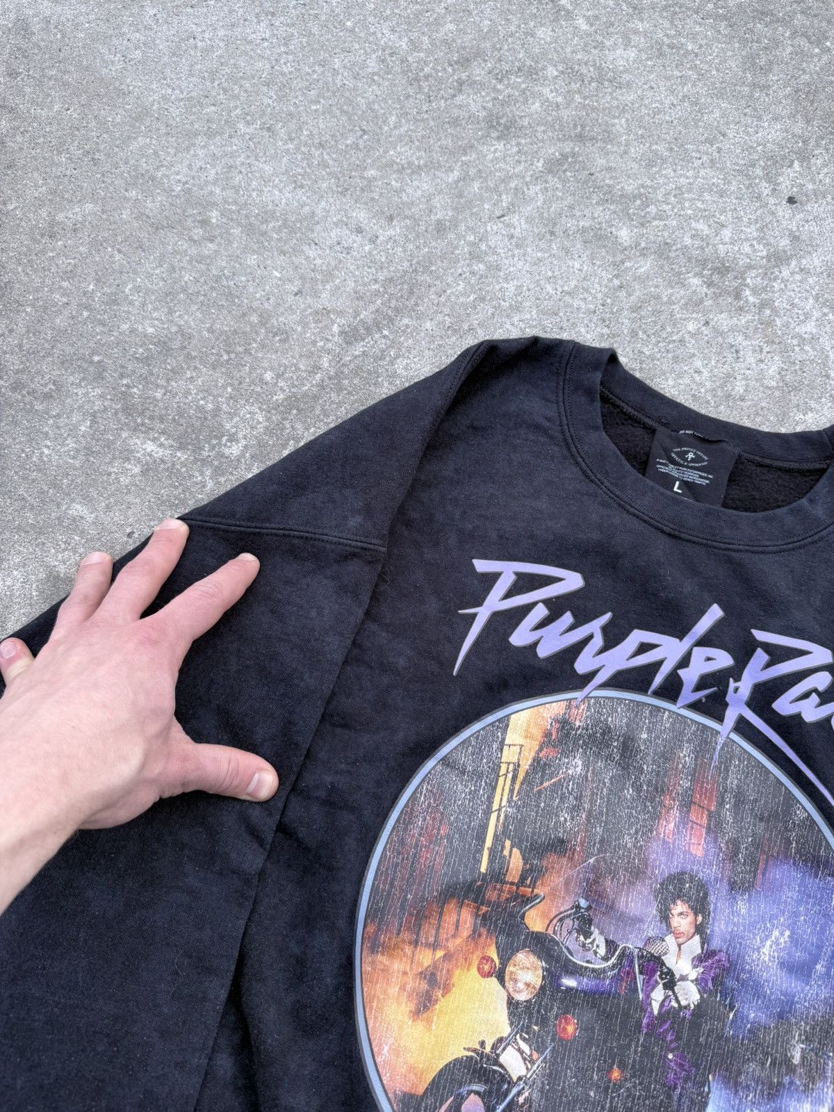 Other Vintage Prince Purple Rain Y2K streetwear track sweatshirt Size US L / EU 52-54 / 3 - 11 Thumbnail
