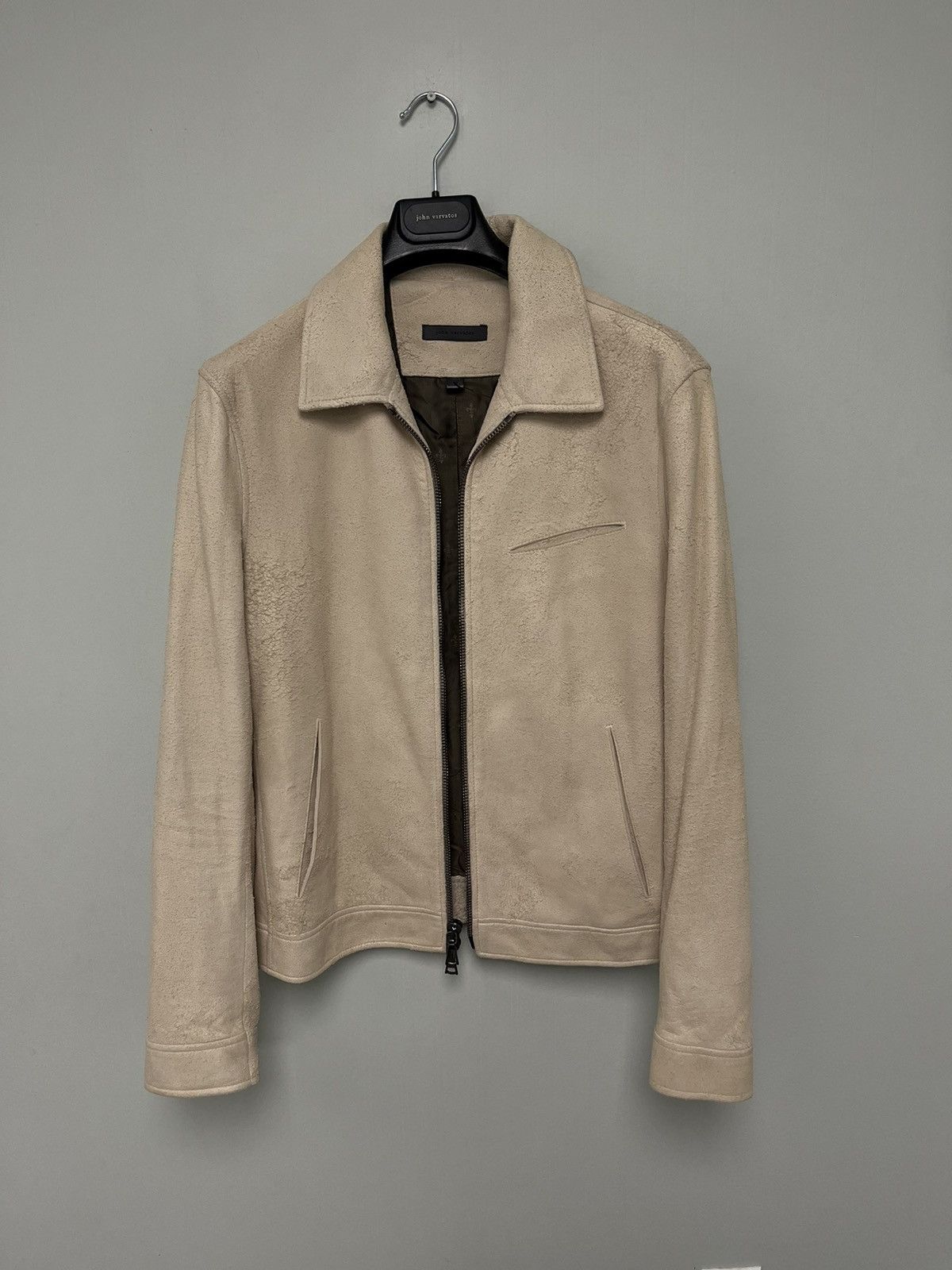 John Varvatos Slim fit leather jacket. 48 Size US M / EU 48-50 / 2 - 7 Thumbnail
