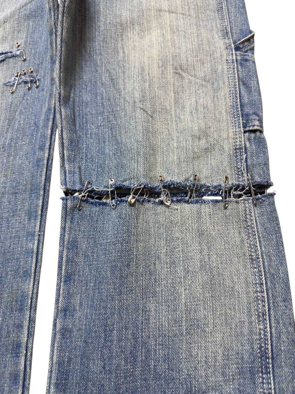 Beauty Beast Vintage Levia Carpenter Mudwash Deattachable Leg Denim Size US 32 / EU 48 - 3 Thumbnail