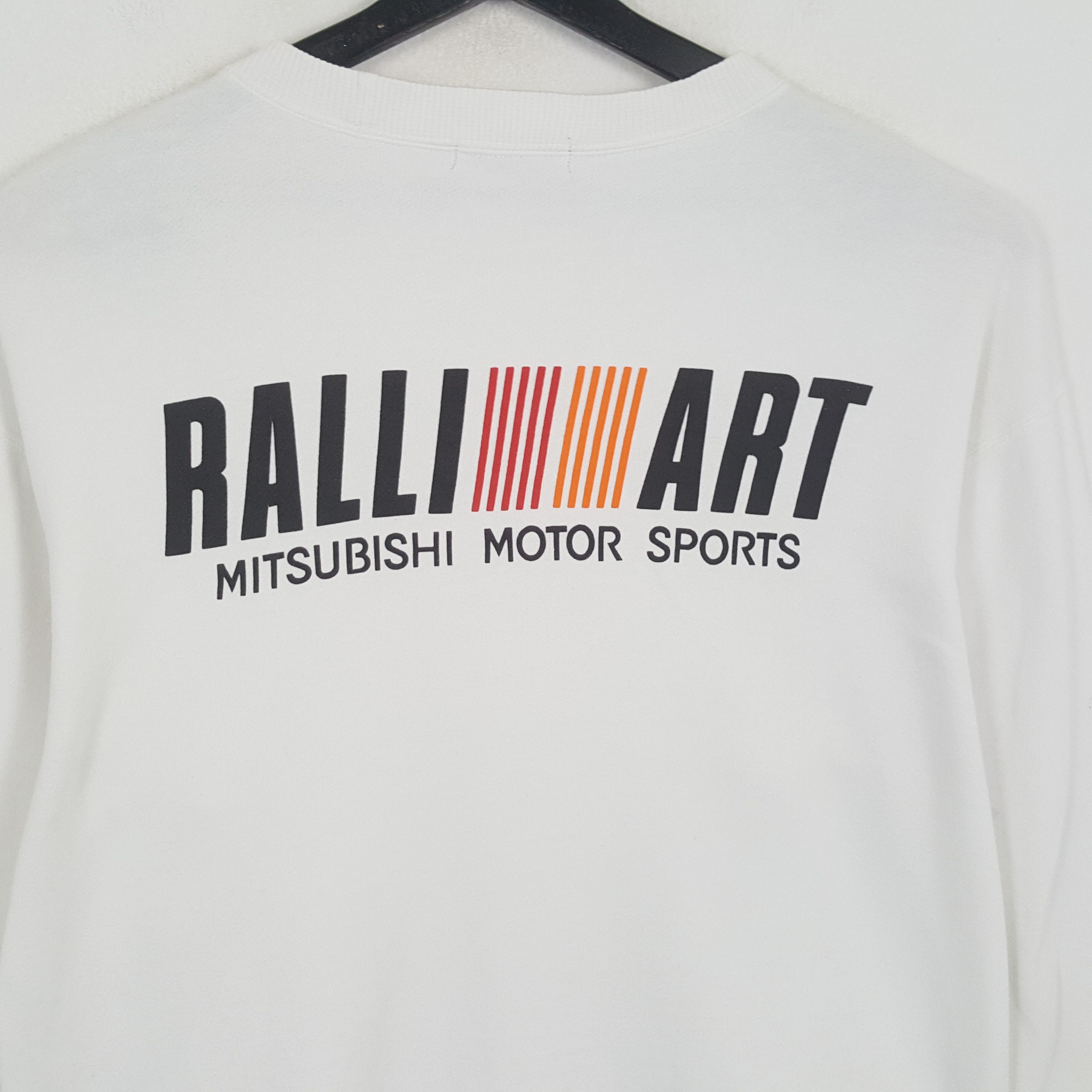 Japanese Brand × Vintage MITSUBISHI RALLI ART Japanese Motorsports Sweatshirt Size US L / EU 52-54 / 3 - 2 Thumbnail