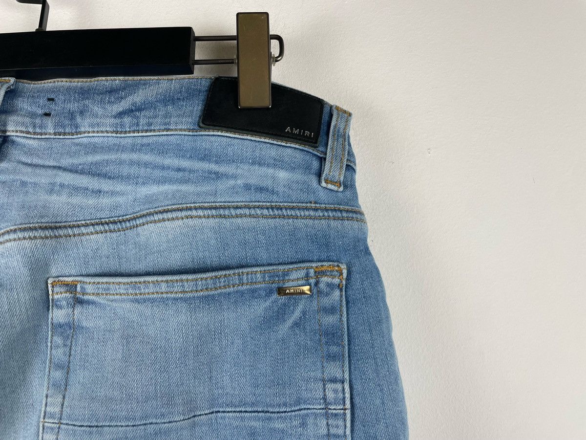 Amiri Amiri Shotgun Ripped Skinny Jeans Size US 36 / EU 52 - 9 Thumbnail