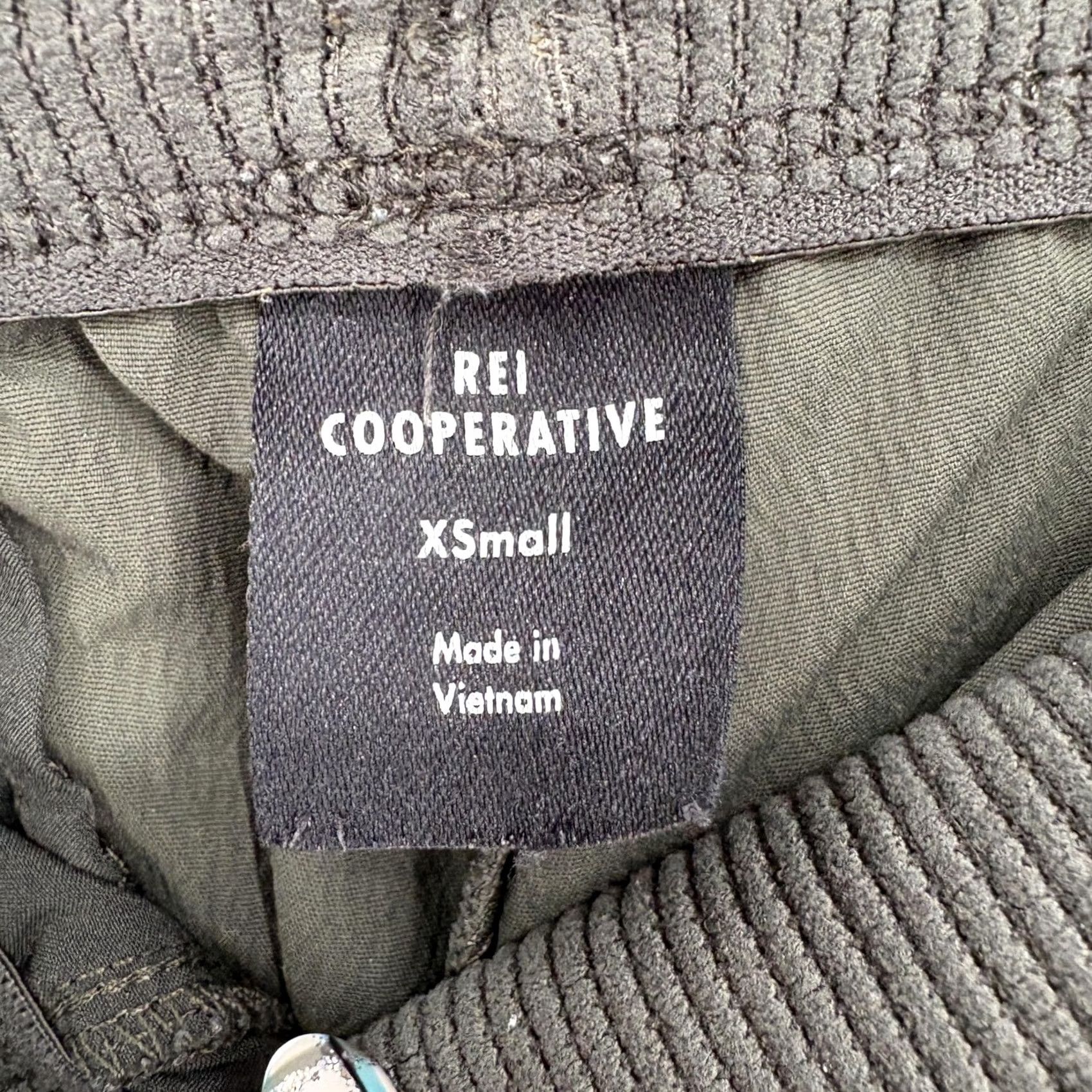 Vintage REI Cooperative Jogger Pants Womens XS Green Nylon Stretch Hiking Travel Outdoor Size 26" / US 2 / IT 38 - 4 Thumbnail