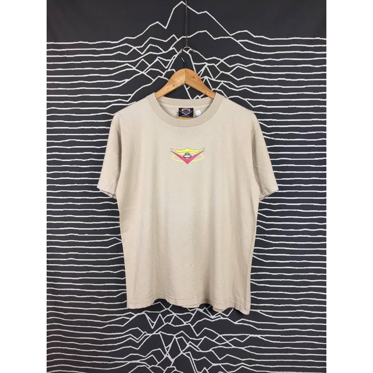 Vintage Vtg Eight Brand Center Logo Made In Usa Tee Size US M / EU 48-50 / 2 - 2 Thumbnail