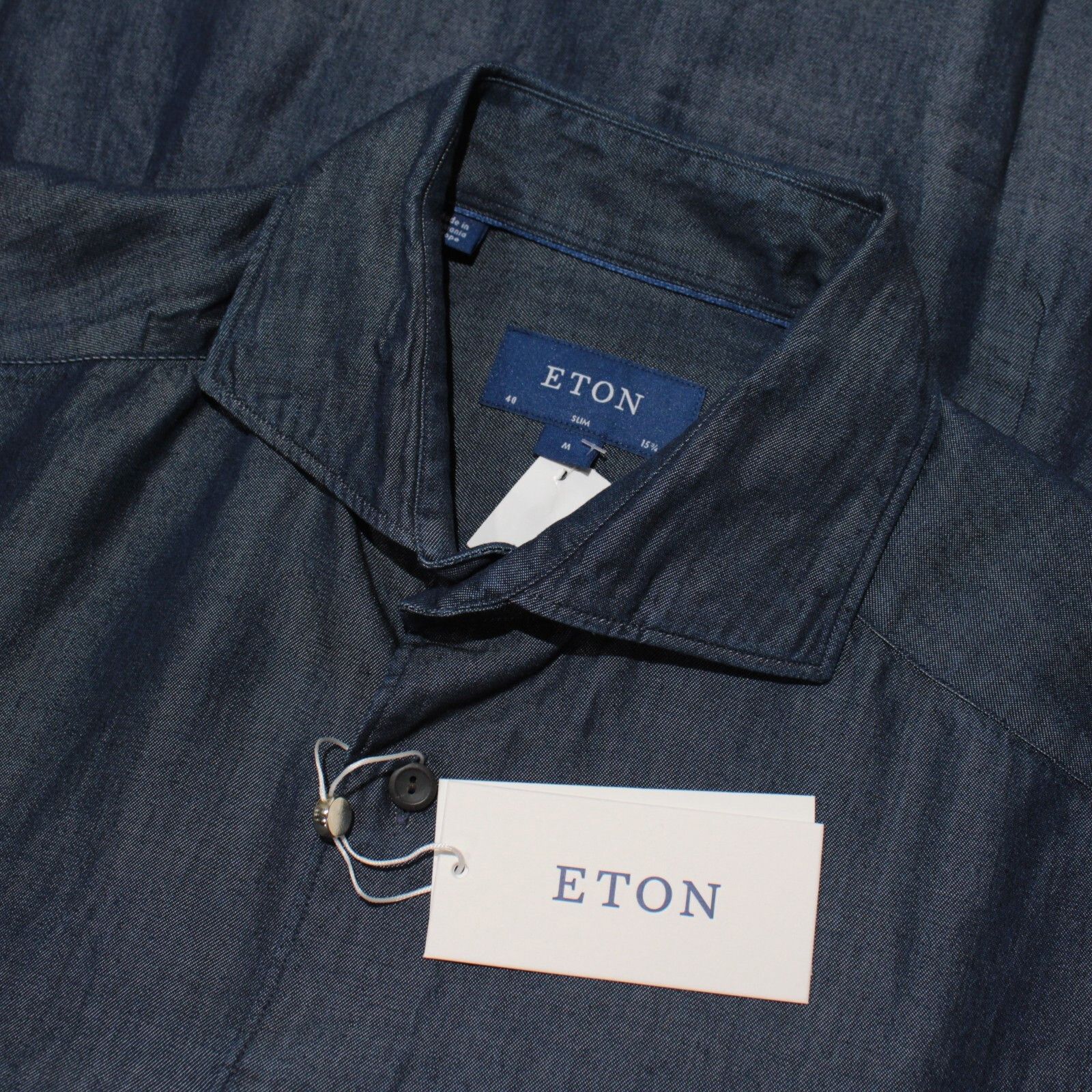 Eton New with tags Shirt Size M US In Blue