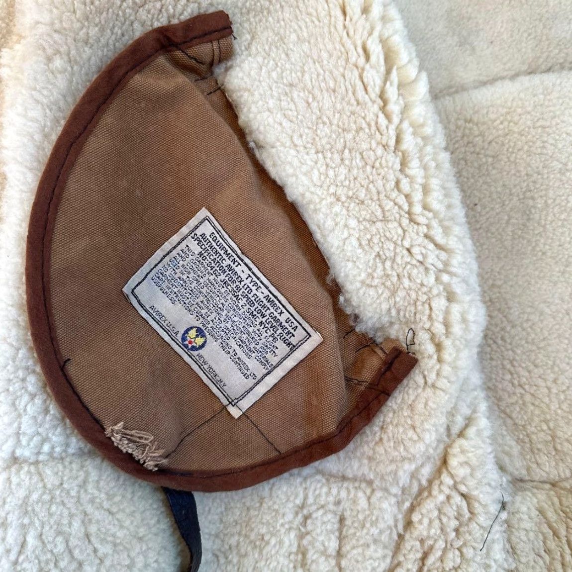 Avirex VINTAGE Avirex B-3 Mouton Flight Jacket Hooded Fur Coated Shearling Leather Size 36 Japan Mens Jacket Brown 60s 36M Size US XXS / EU 40 - 6 Thumbnail