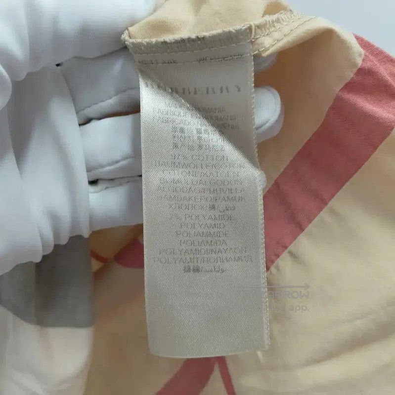 Burberry Burberry Khaki Long Sleeve Cotton Shirt. Size XS / US 0-2 / IT 36-38 - 4 Thumbnail