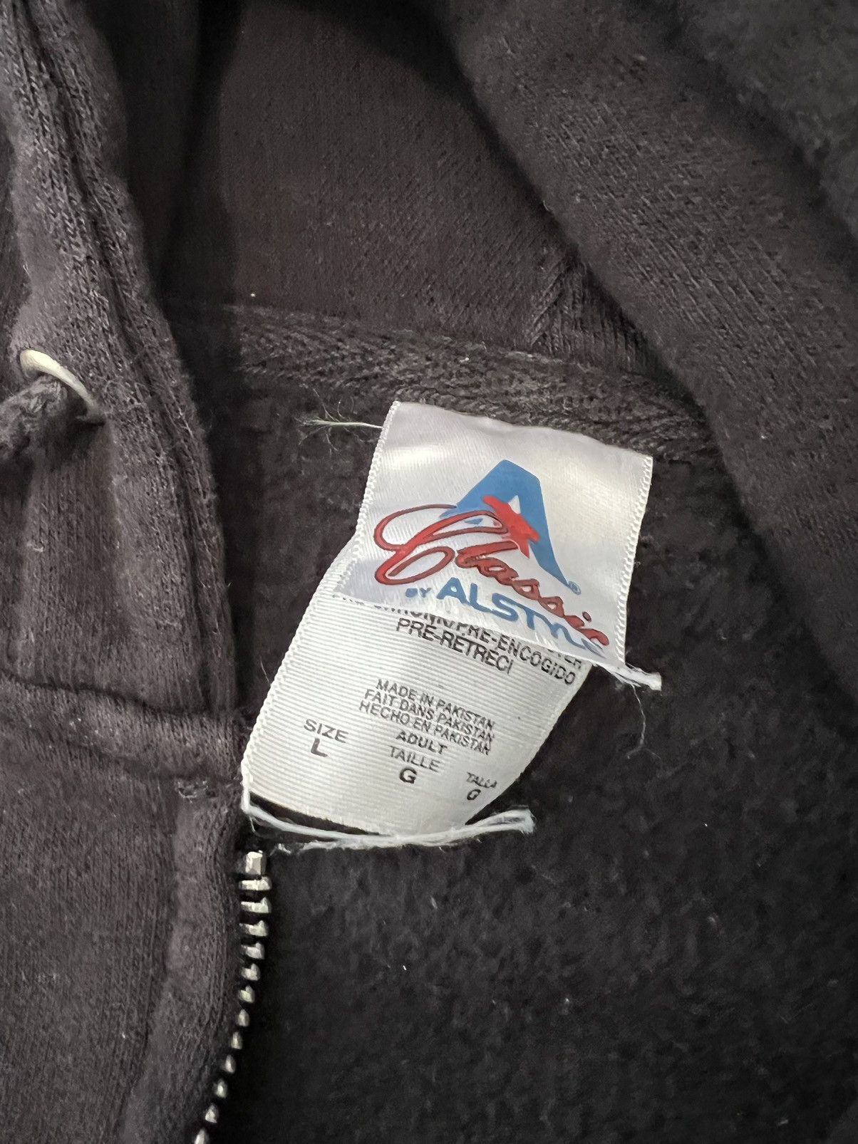 Alstyle Vintage y2k fear net tv show channel promo zipup hoodie Size US L / EU 52-54 / 3 - 4 Thumbnail