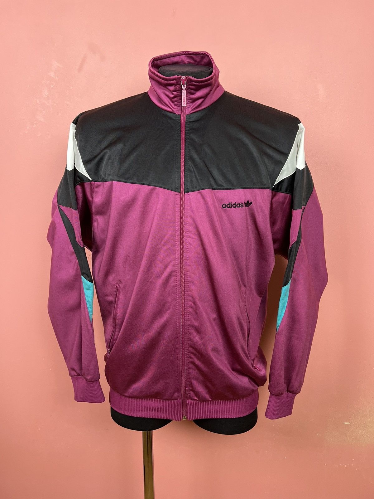 Adidas Adidas original vintage track jacket rare 1990 streetwear Size US M / EU 48-50 / 2 - 1 Thumbnail