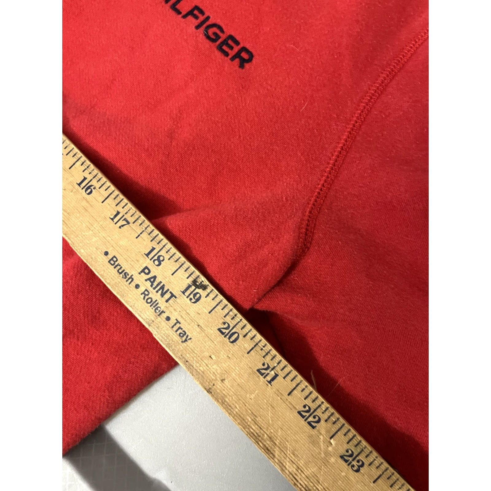 Tommy Hilfiger Tommy Hilfiger Knit Sweatshirt Sweater Red Mens Size Medium Crew Neck Pullover Size US M / EU 48-50 / 2 - 5 Thumbnail