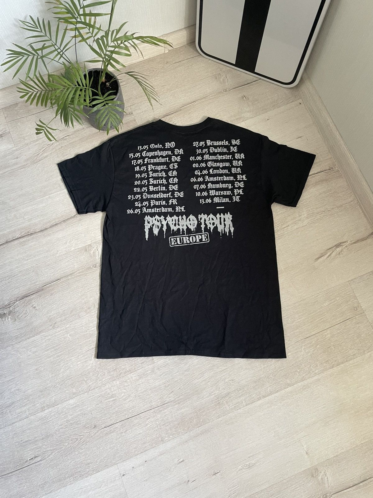 Designer Rare Don Toliver Psycho Tour Rap Tee Europe Metro Boomin y2k Size US M / EU 48-50 / 2 - 2 Thumbnail