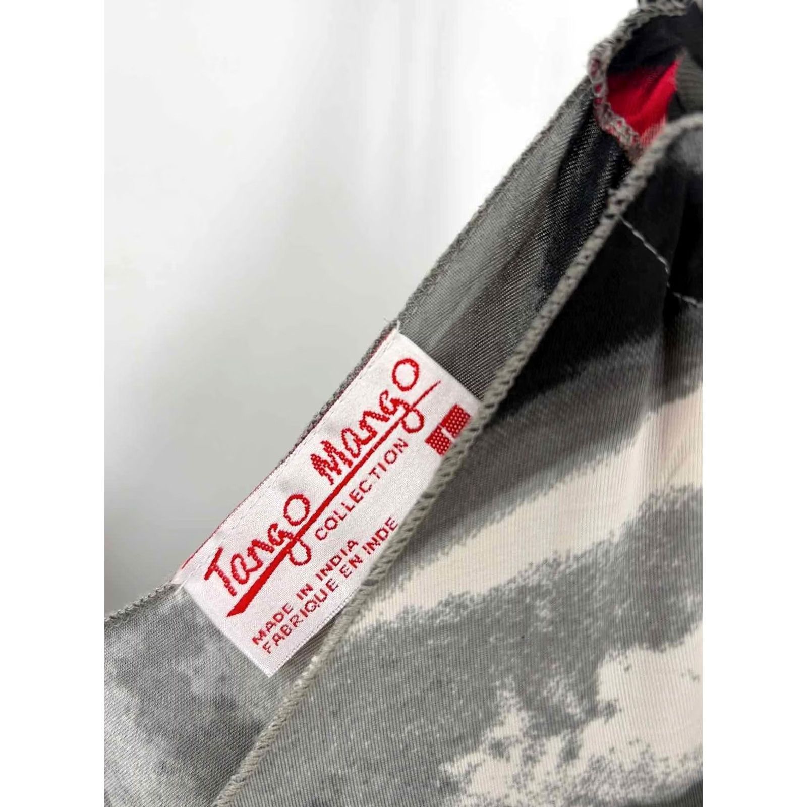 Mango Pre-Owned Tango Mango Grey Size Large Hi-Low Sleeveless Dress Size L / US 10 / IT 46 - 5 Thumbnail